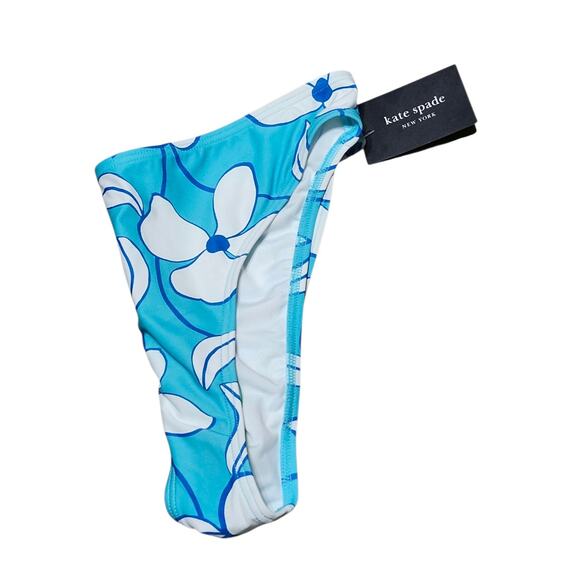Kate Spade Floral Vines Classic Bikini Bottom Medium Tall NEW - Picture 4 of 5